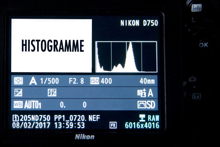 histogrammeappareilphoto APPRENDRE LA PHOTO DE PORTRAIT